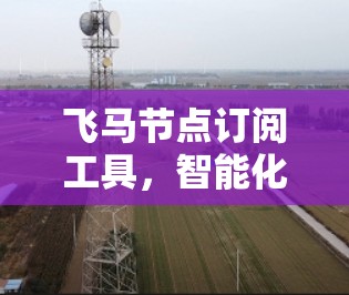 飞马节点订阅工具，智能化管理提升5G网络效率